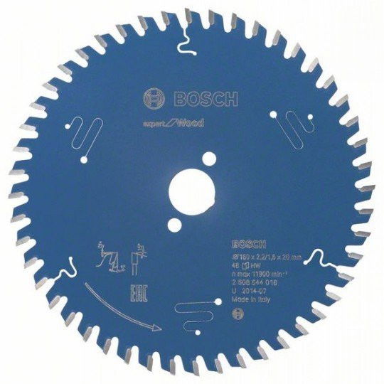 Bosch 2608644018 körfűrészlap 160x20mm Z=48 termék fő termékképe