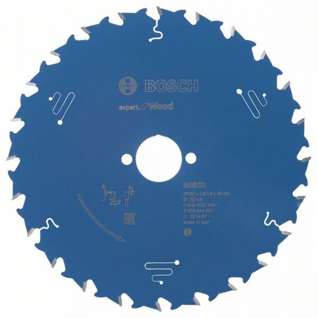 Bosch 2608644051 körfűrészlap 200x30mm Z=24 termék fő termékképe