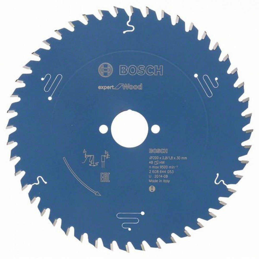 Bosch 2608644053 körfűrészlap 200x30mm Z=48 termék fő termékképe