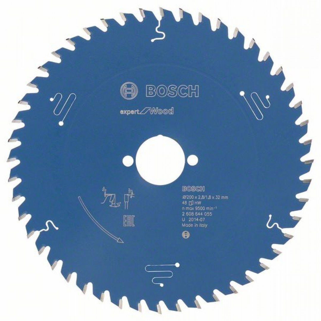 Bosch 2608644055 körfűrészlap 200x32mm Z=48 termék fő termékképe