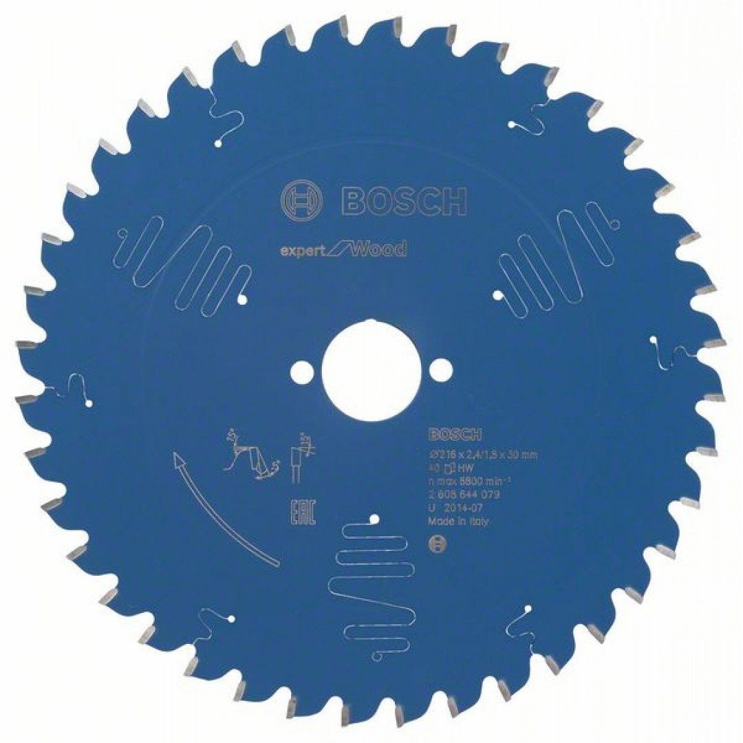 Bosch 2608644079 körfűrészlap 216x30mm Z=40 termék fő termékképe