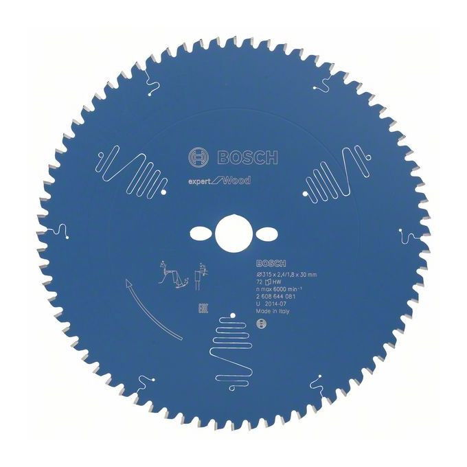 Bosch 2608644081 körfűrészlap 315x30mm Z=72 termék fő termékképe