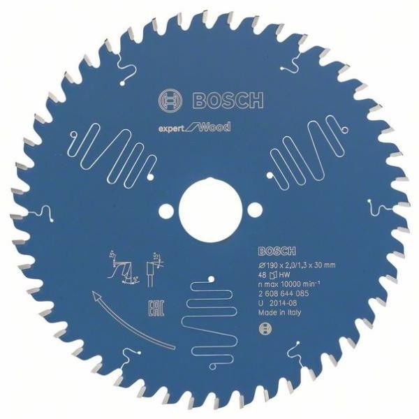Bosch 2608644085 körfűrészlap 190x30mm Z=48 termék fő termékképe