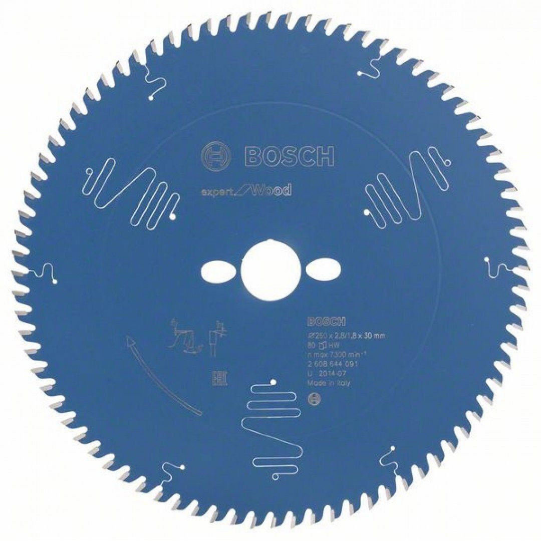 Bosch 2608644091 körfűrészlap 260x30mm Z=80 termék fő termékképe