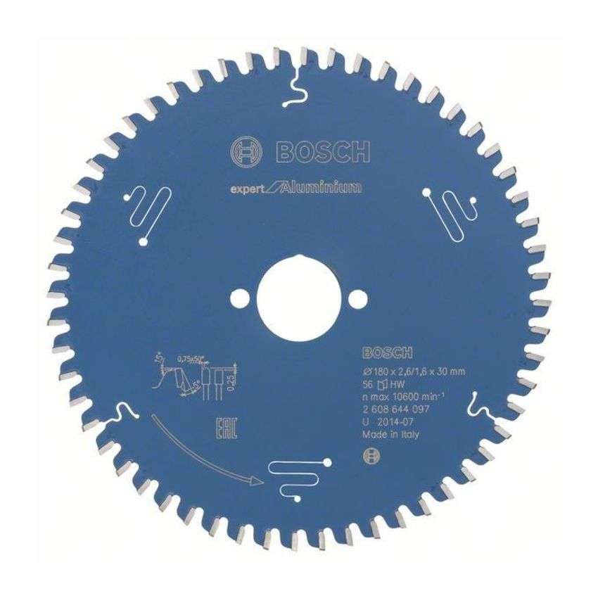 Bosch 260644097 körfűrészlap 180x30mm Z=56 termék fő termékképe