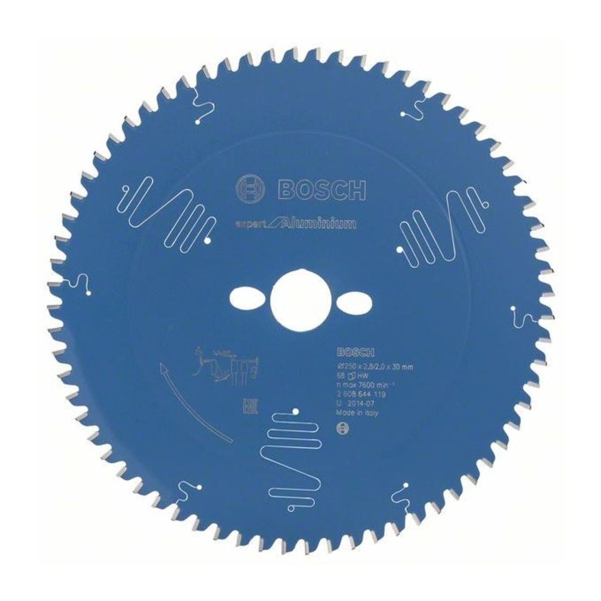 Bosch 260644119 körfűrészlap 250x30mm Z=68 termék fő termékképe