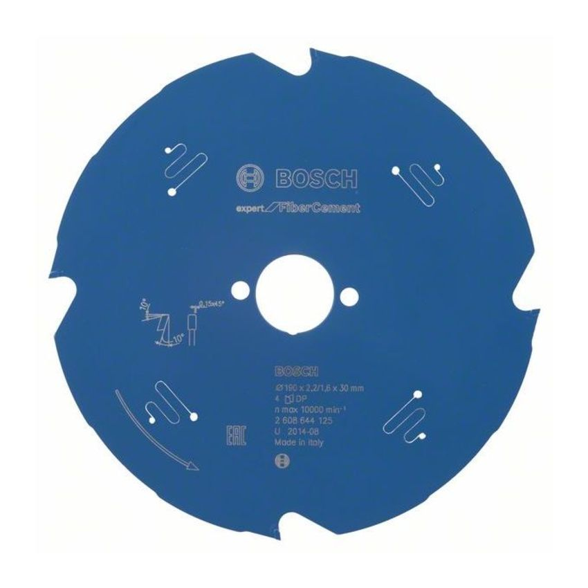 Bosch 2608644125 körfűrészlap 190x30mm Z=4 termék fő termékképe