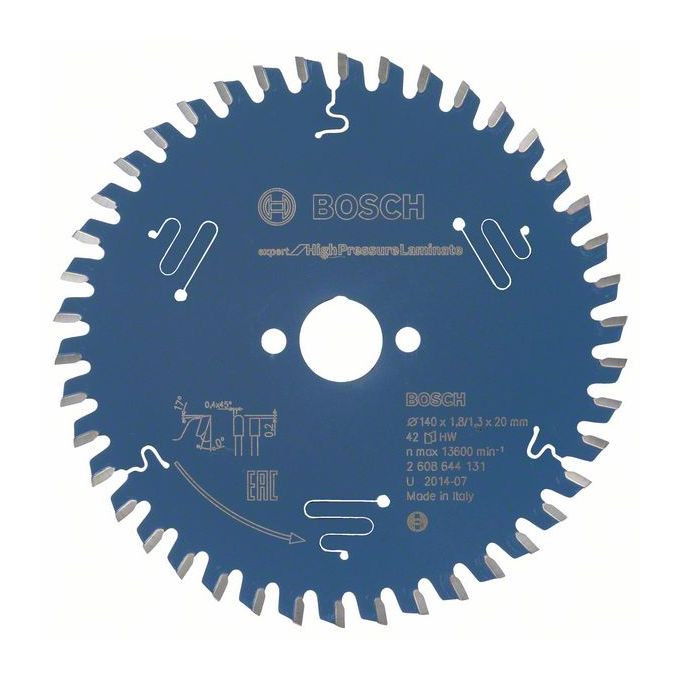 Bosch 2608644131 körfűrészlap 140x20mm Z=42 termék fő termékképe