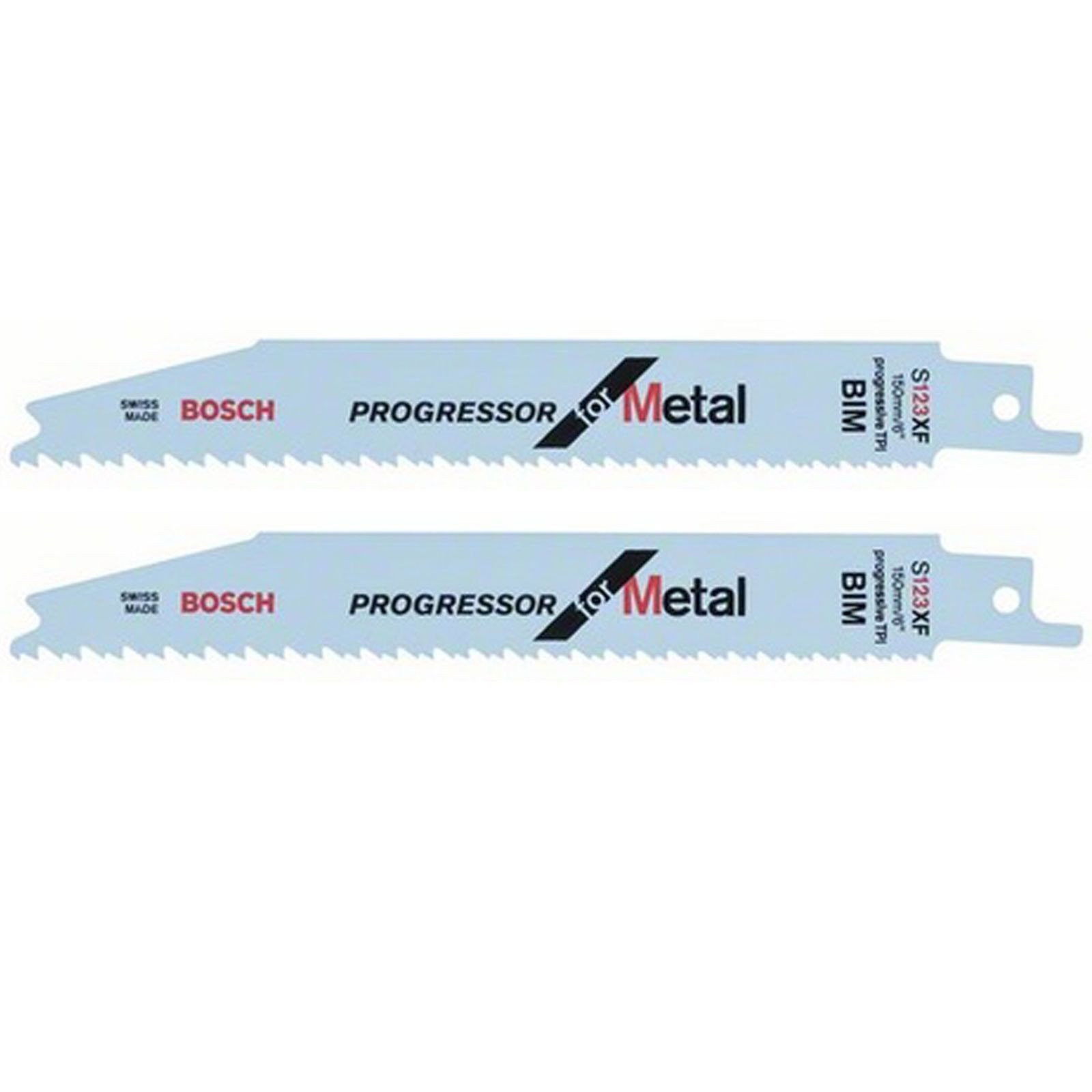 Bosch S 123 XF Progressor for Metal szablyafűrészlap 1,4-3,4x150mm 2db-os kiszerelés termék fő termékképe