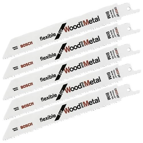 Bosch 2608656017 S 922 VF Flexible for Wood and Metal szablyafűrészlap 5db termék fő termékképe