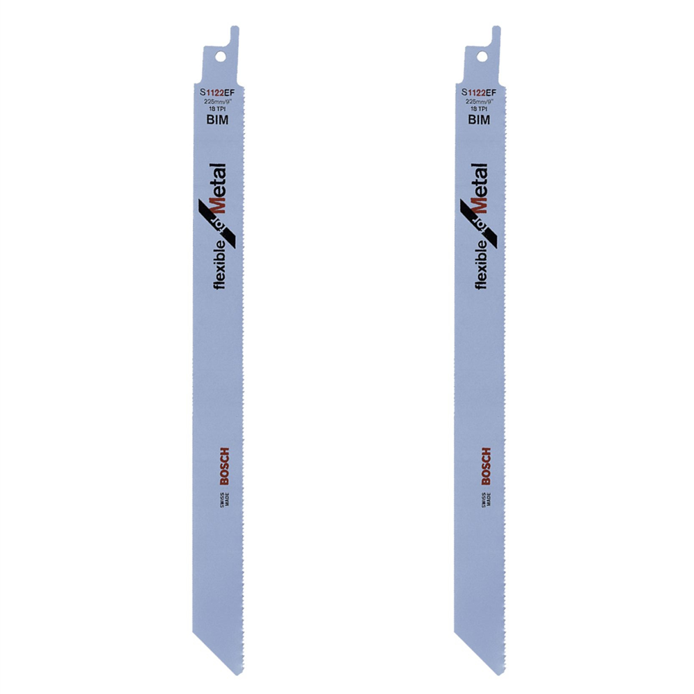 Bosch S 1122 EF Flexible for Metal szablyafűrészlap 1,4x225mm 2db-os kiszerelés termék fő termékképe