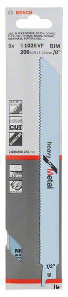 Bosch S 1025 VF Heavy for Metal szablyafűrészlap 5db termék fő termékképe