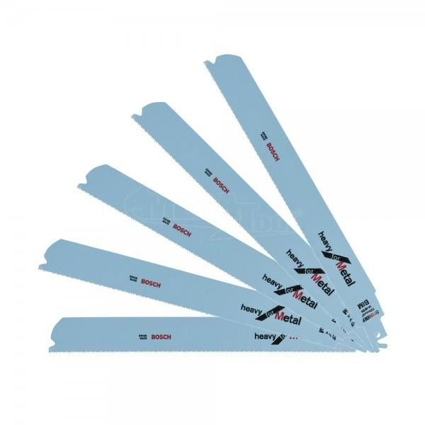 Bosch S 1126 BEF Heavy for Metal szablyafűrészlap 1,4-1,8x225mm 5db-os kiszerelés termék fő termékképe
