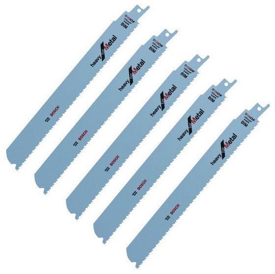 Bosch S 1126 CHF Heavy for Metal szablyafűrészlap 2,5-3,2x225mm 5db-os kiszerelés termék fő termékképe