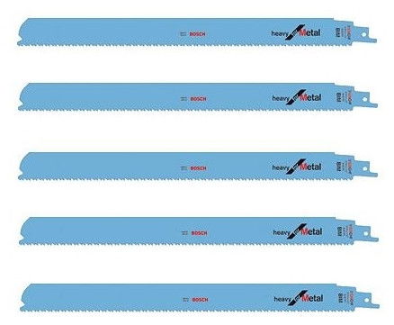 Bosch 2608657406 S 1226 CHF Heavy for Metal szablyafűrészlap 5db termék fő termékképe