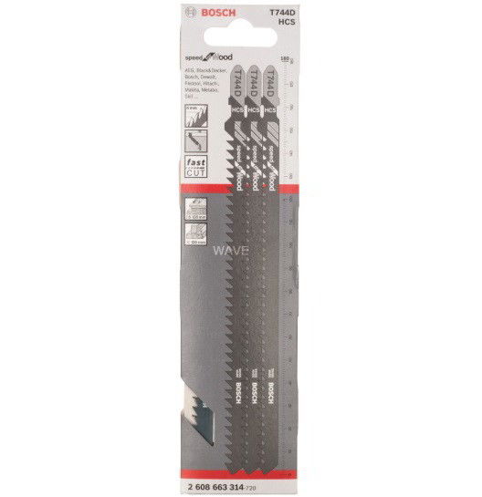 Bosch 2608663314 T 744 D Speed for Wood 3db termék fő termékképe