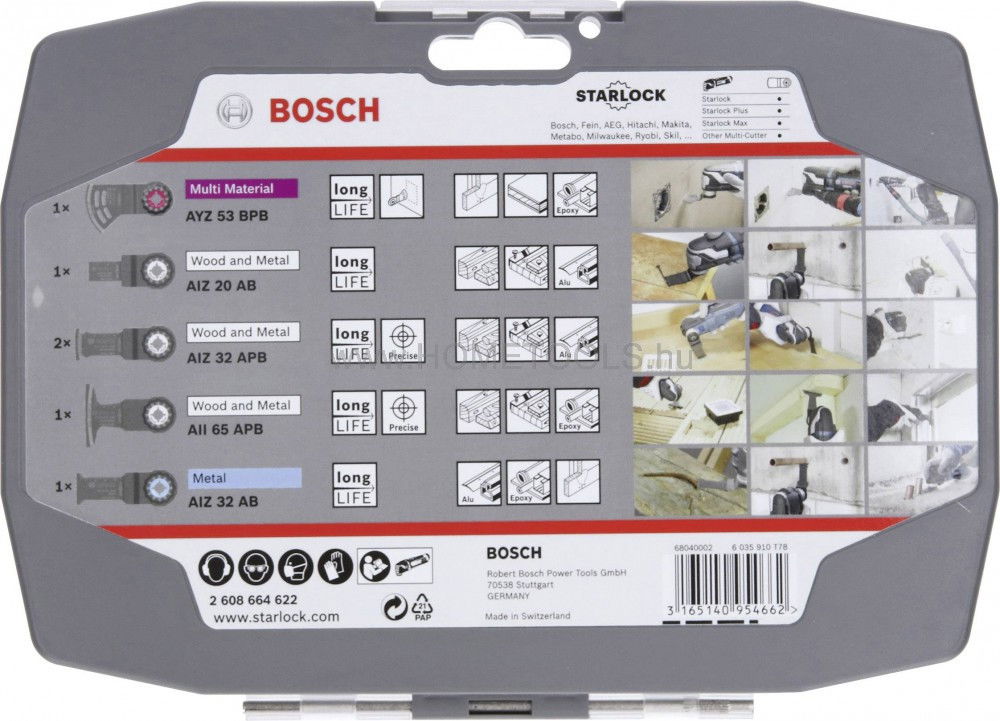 Bosch 2608664622 6 részes Starlock belsőépítész készlet termék fő termékképe