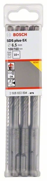 Bosch 2608833894 SDS PLUS-5x fúró 6,5x100mm 10db-os kiszerelés termék fő termékképe