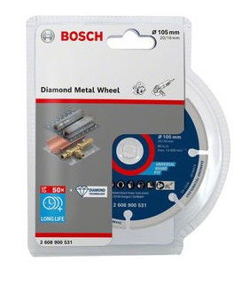 Bosch 2608900531 Fémvágó gyémántkorong 105mm termék fő termékképe