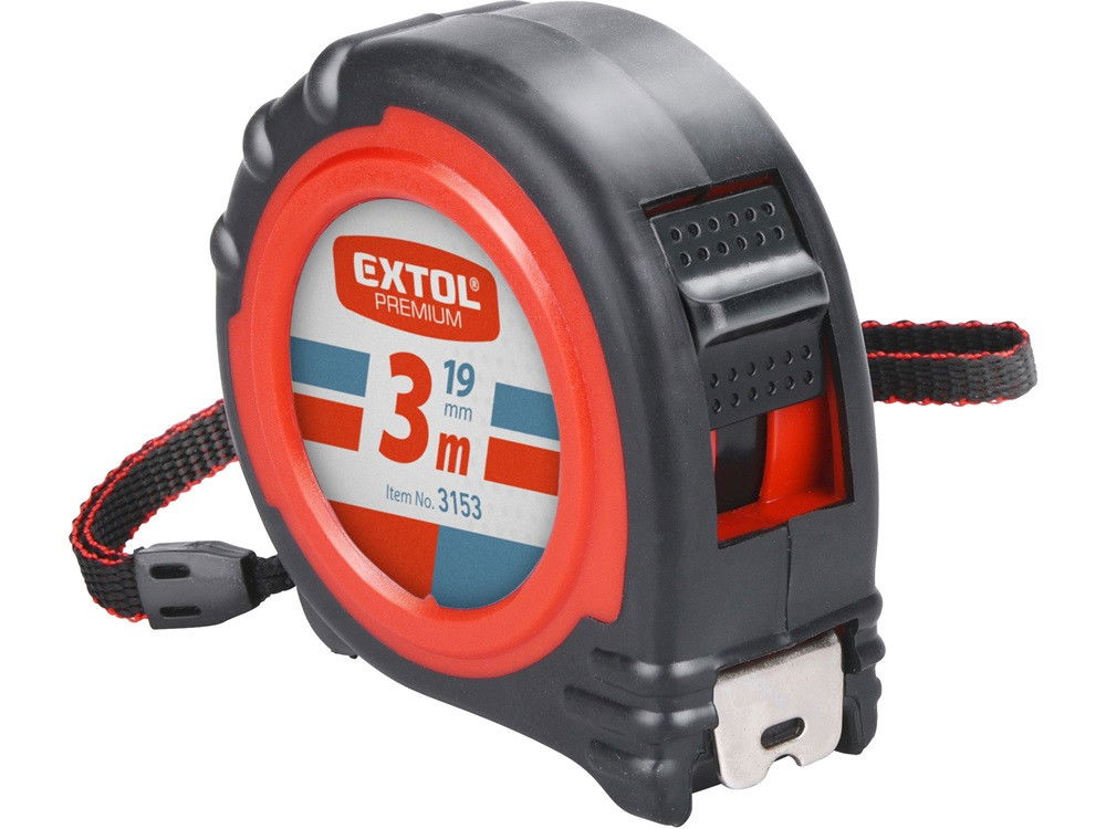 Extol 3153 mérőszalag 2 stoppos 3m termék fő termékképe