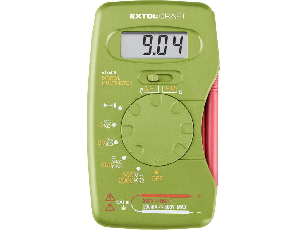 Extol 417400 digitális multiméter termék fő termékképe