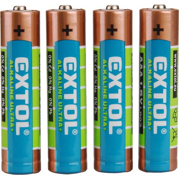 Extol 42010 elem klt 1,5V AAA (LR03) termék fő termékképe