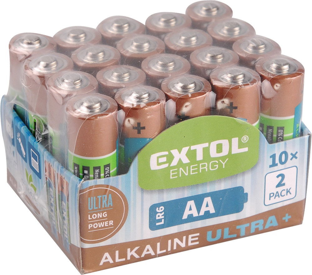 Extol 42013 elem klt 1,5V AA (LR6) termék fő termékképe