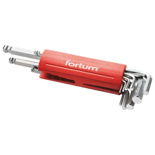 Extol 4710100 imbuszkulcs klt 1,5-10mm S2 gömbfej termék fő termékképe