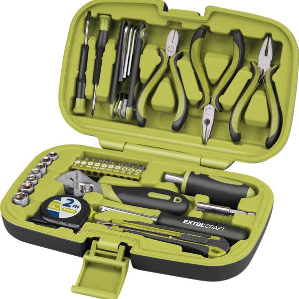 Extol 6581 szerszámkészlet 1/4" CrV termék fő termékképe