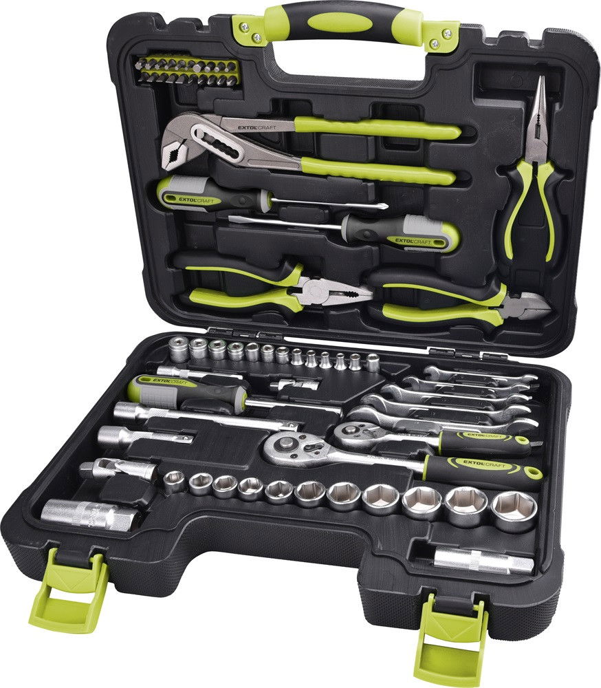 Extol 6598 szerszámkészlet 1/4"+3/8" CV termék fő termékképe