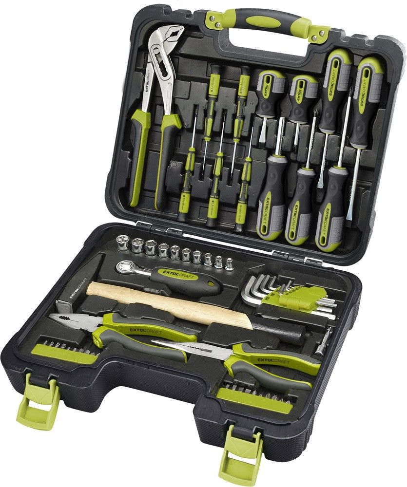 Extol 6599 szerszámkészlet 1/4" CV termék fő termékképe