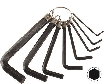 Extol 6612 imbuszkulcs klt H2-14mm termék fő termékképe