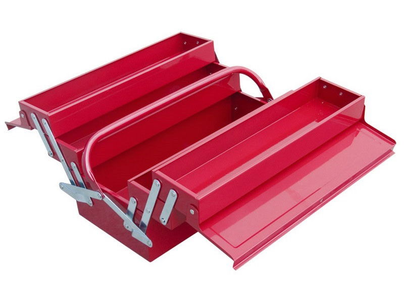 Extol 81843 szerszámosláda 40x20x20cm 5rekesz termék fő termékképe