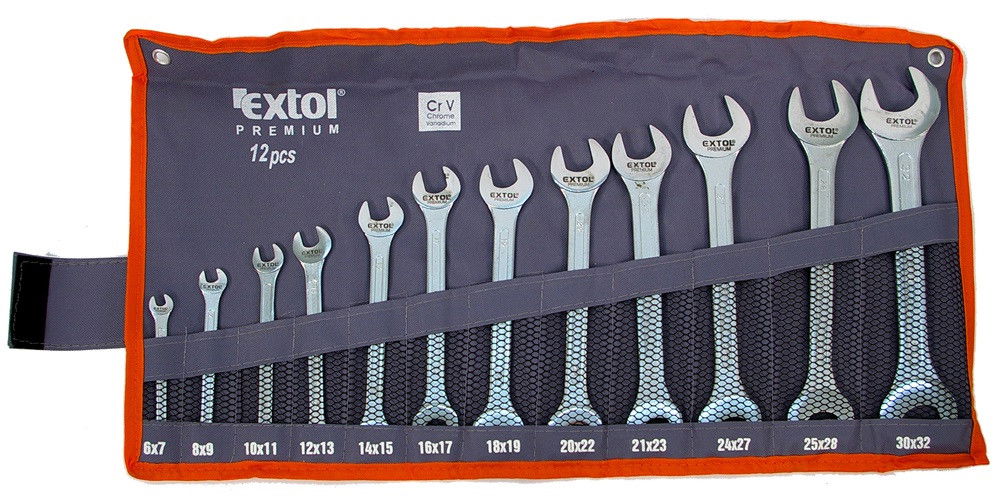 Extol 8631141 villáskulcs klt 6-32mm termék fő termékképe