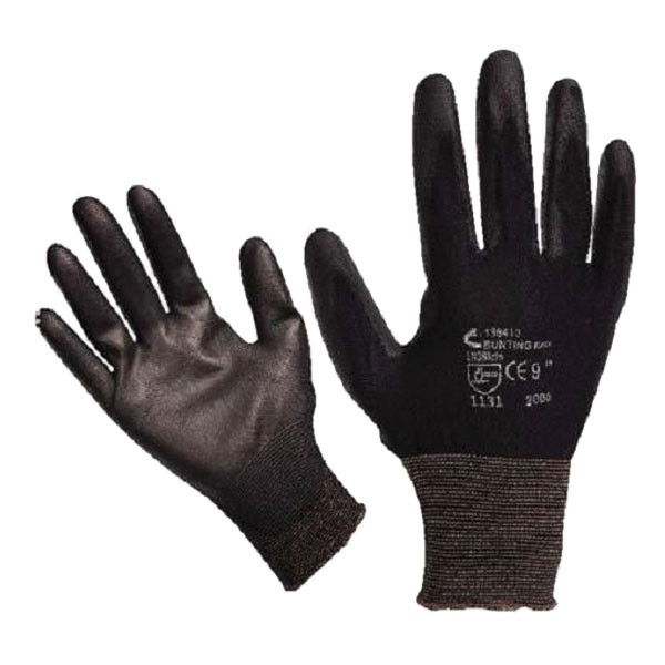 EXtol 865109 kötött kesztyű fekete nylon XXL-es 11" termék fő termékképe