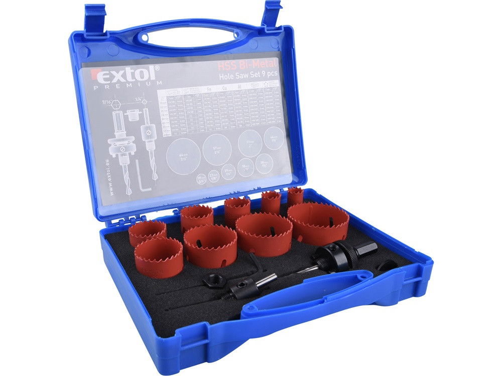 Extol 8801604 körkivágó klt HSS Bi-metál termék fő termékképe