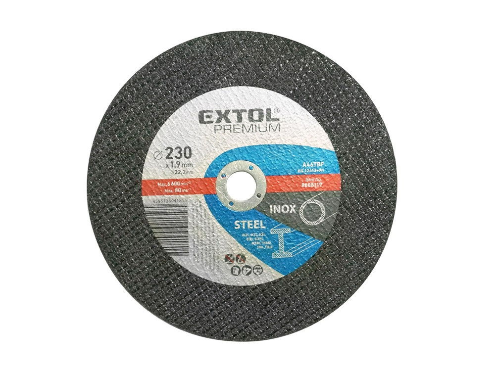 Extol 8808110 vágókorong acélhoz kék 115mm termék fő termékképe