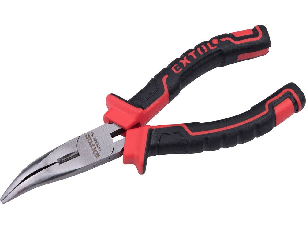 Extol 8813185 hajlított csőrű rádiós fogó 160mm termék fő termékképe