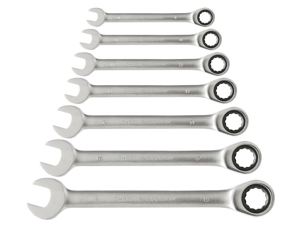 Extol 8816100 racsnis csillag-villás kulcs klt 8-19mm termék fő termékképe