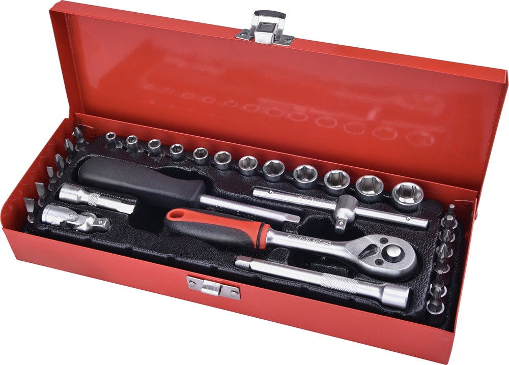 Extol 8818361 dugókulcs klt CV 1/4" termék fő termékképe