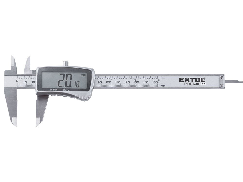 Extol 8825220 digitális tolómérő INOX 150mm termék fő termékképe