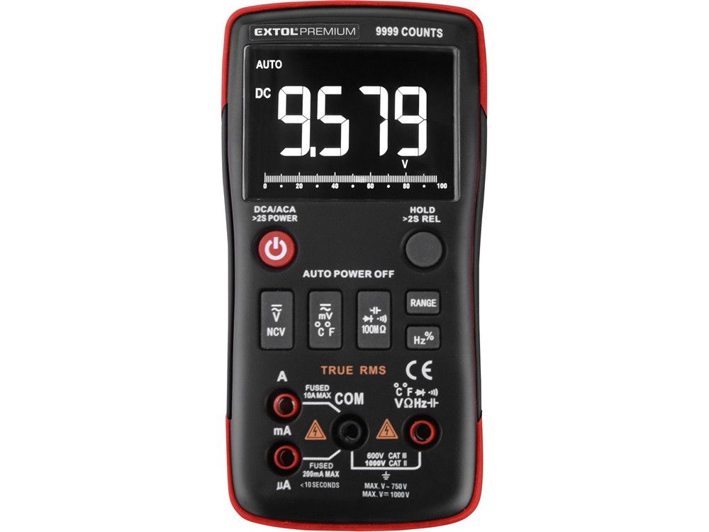 Extol 8831251 digitális multiméter True RMS CE termék fő termékképe