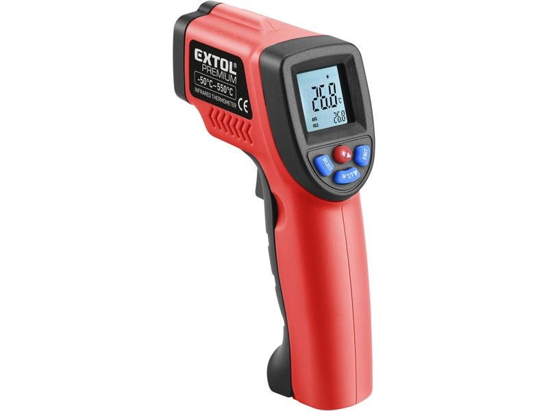 Extol 8831302 infravörös digitális hőmérő LCD kijelző termék fő termékképe