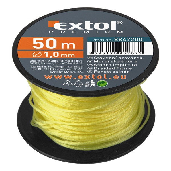 Extol 8847212 kőműves zsinór sodort termék fő termékképe