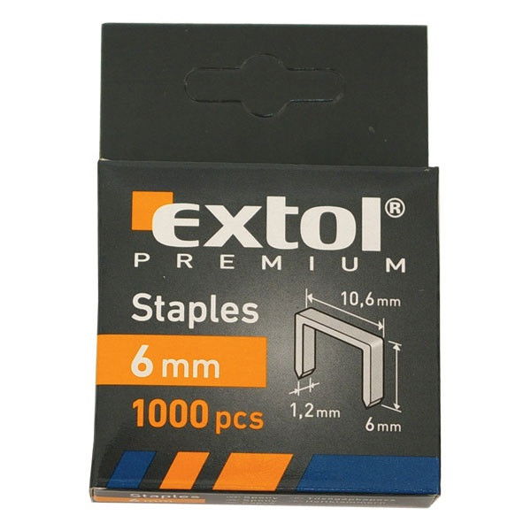 Extol 8852204 tűzőgépkapocs 12mm x 10,6mm termék fő termékképe