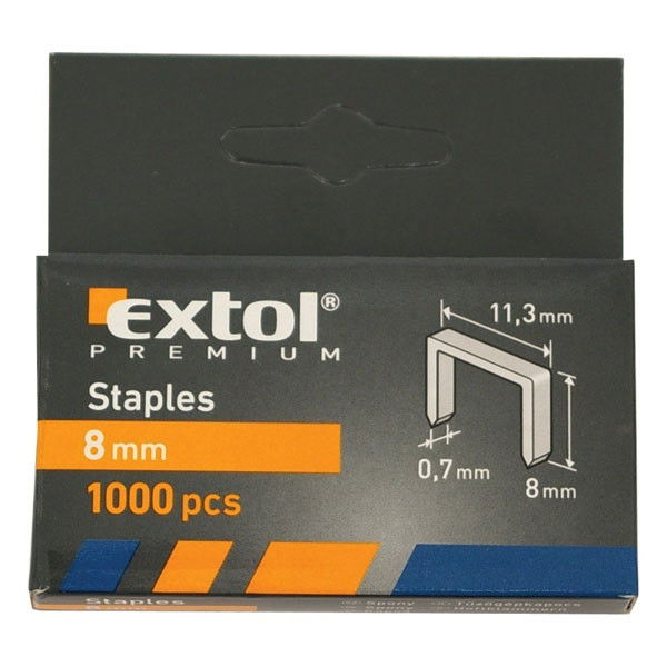Extol 8852503 tűzőgépkapocs 10mm x11,3mm termék fő termékképe