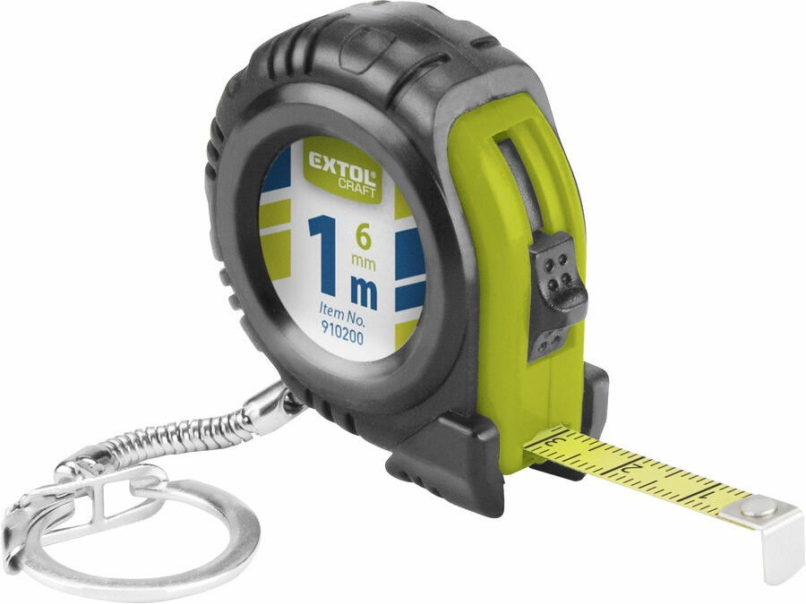 Extol 910200 mérőszalag kulcstartóval 1m termék fő termékképe