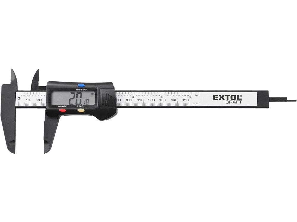 Extol 925200 digitális tolómérő 150mm termék fő termékképe