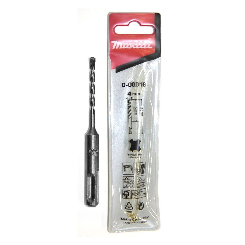 Makita D-00016 SDS-Plus standard fúrószár 4x110mm termék fő termékképe