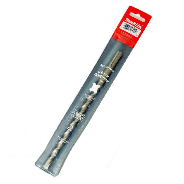 Makita D-00169 SDS-Plus standard fúrószár 9x210mm termék fő termékképe